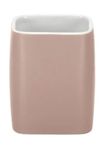 Kleine Wolke 5066413852 Zahnputzbecher Cubic, Accessoires, pastellrose