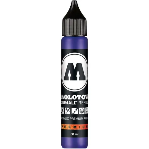 Molotow Nachfülltinte One4All für Permanentmarker 30ml echtblau (MO693204)