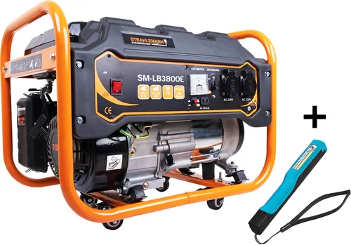 Strahlemann 7 PS Benzin Stromgenerator 3,3 kW