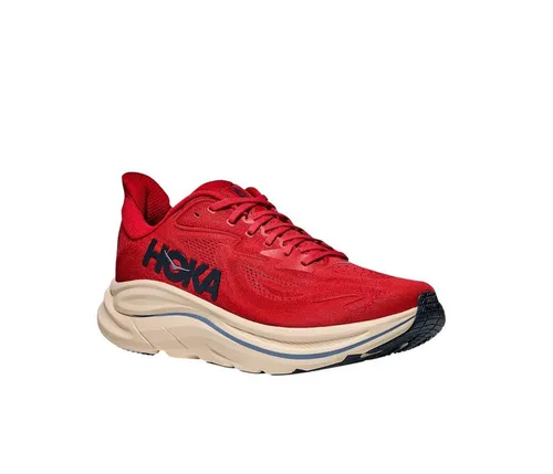 HOKA Herren Laufschuhe CLIFTON 10 – Optimaler Komfort - Der Clifton 10 bietet ultraleichte Dämpfung und verbesserte Passform. Ideal für tägliches Training, mit atmungsaktivem Obermaterial und extra Schnürloch für sicheren Halt.