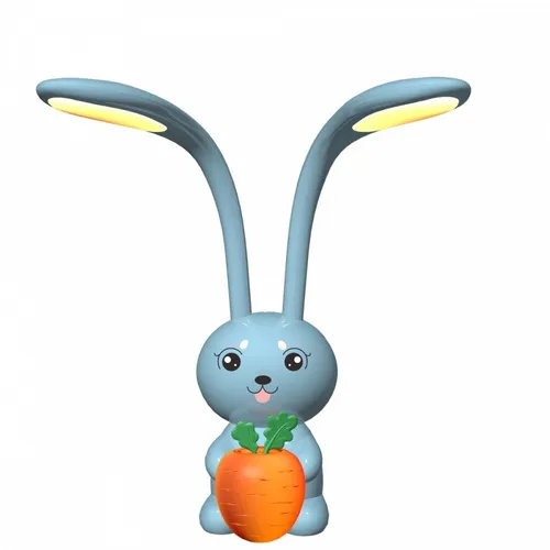 Maxcom LED Schreibtischlampe ML 4910 Charlie in Blau - Leuchtmittel für stilvolle Beleuchtung, mit energiesparender LED-Technologie und modernem Design für jeden Arbeitsplatz.