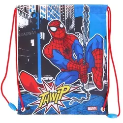 Spider-Man Streets Lunch Bag Sportbeutel Sporttasche Turnbeutel Schuhbeutel