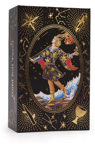 Tarotkarten-Set mit Goldfolie und Ratgeber – Entdecke die Magie