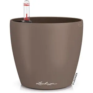 Lechuza Übertopf CLASSICO Color 14, muskat, Ø 15 x 14 cm, aus Kunststoff, für innen, mit Wasserspeicher