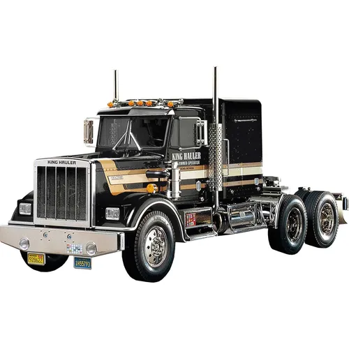 Tamiya 1:14 LKW - Truck RC King Hauler Black Edition - RC-Modelle, detaillierter Bausatz mit hochwertiger Verarbeitung für Modellbau-Enthusiasten und Sammler.