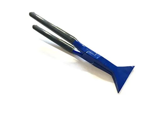 Kiesel Quetschfalzzange gerade, PVC, eingelegt, 80 mm