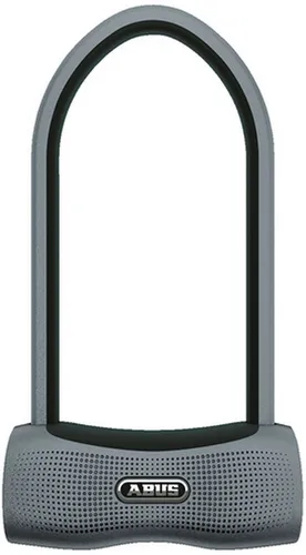 ABUS Bügelschloss 770A SmartX + USKF Halter - Fahrradschloss mit Bluetooth und Alarm, bietet höchsten Schutz für Ihr Fahrrad mit 100 dB Alarm und App-Bedienung.
