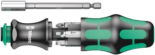 Wera Kraftform Kompakt 28 Imperial 1 Schraubendrehersatz, 6-teilig - Schraubendreher-Sets mit Abrollschutz und starkem Dauermagnet, ideal für den universellen Einsatz und perfekt für präzises Arbeiten.