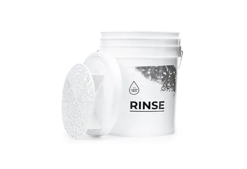 BENBOW Reinigungs-Set 20L mit Deckel & Schmutzsieb in weiß von BENBOW