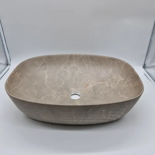 Rea U6647 FREJA Aufsatzwaschbecken, Beige in beige von REA