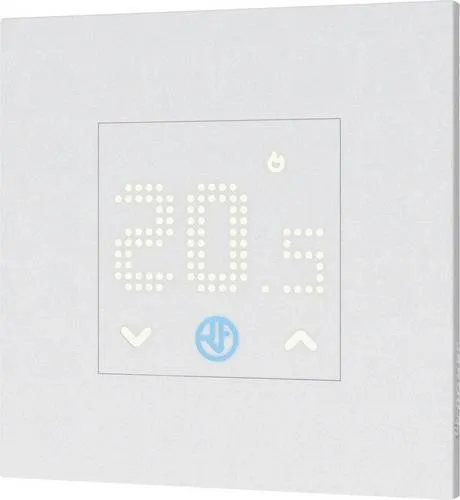 Finder 1TT182300000 1T.T1 Raumthermostat Unterputz - Energie sparen: Innovatives Unterputz-Raumthermostat mit LED Matrix Display, Tag-/Nachtfunktion und einstellbarem Temperatureinstellbereich von 0 bis 38 °C.