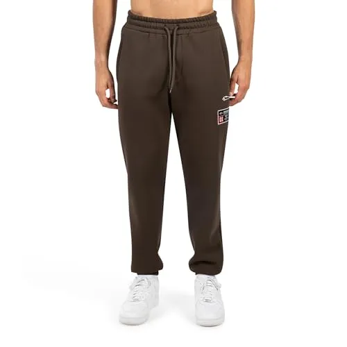 SMILODOX Herren Jogginghose Rayk in braun von Smilodox