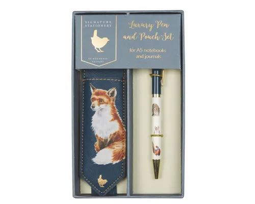 Wrendale Kugelschreiber Wrendale Designs Geschenke-Set eleganter Kugelschreiber & Etui