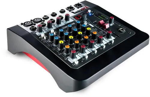 Allen & Heath ZED-6FX - Kompaktes Mischpult für Musiker - Mischpulte, entwickelt für Musiker und Sänger, bietet außergewöhnliche Audio-Qualität und geringes Rauschen dank GSPre-Preamp-Design. Ideal für den mobilen Einsatz.