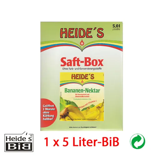 Bananen-Nektar, 5 Liter-BiB - 1er-Pack