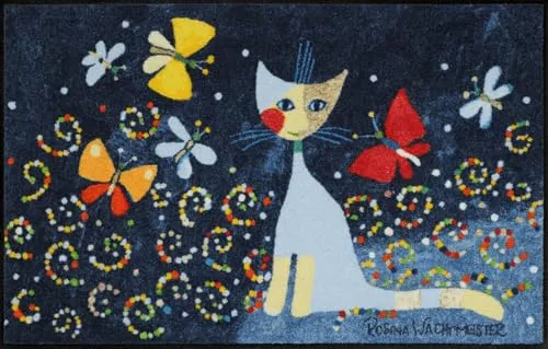 Salonloewe Rosina Wachtmeister Fußmatte in orange von Salonloewe