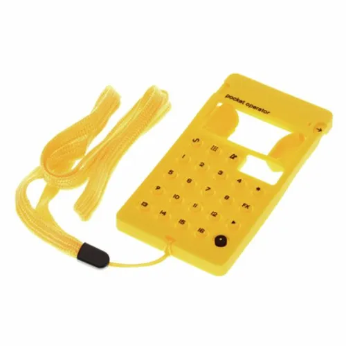 Teenage Engineering CA-X yellow - Silikon Case - Taschen, Koffer & Hüllen für Keyboards - Maßgeschneidertes Silikon Case mit professionellem Tasten-Feel und Anti-Rutsch-Füßen für optimalen Schutz der Pocket Operatoren.