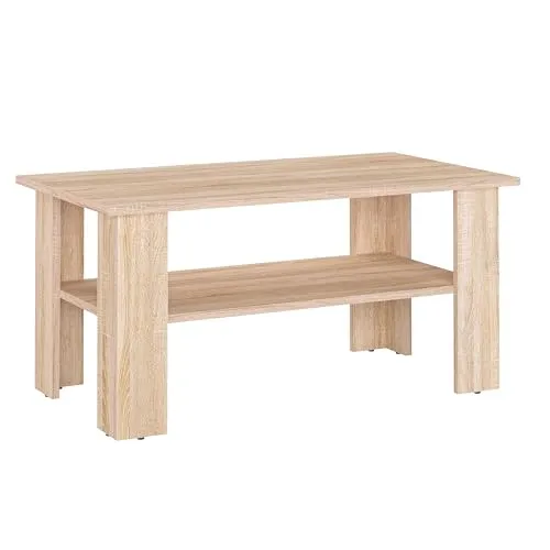 KOMTO Couchtisch Sonoma Eiche Vienna