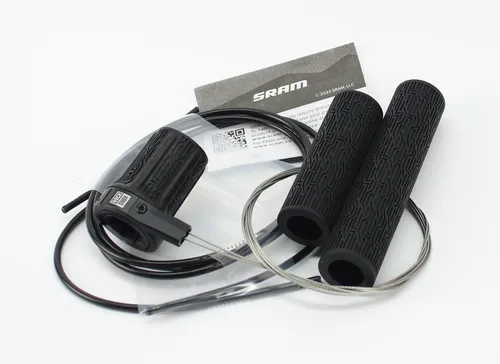 RockShox TwistLoc Ultimate Remote 2 Position Drehgriff - Kleinteile für Mountainbikes, ermöglicht eine einfache und präzise Fernbedienung der Dämpfungseinstellungen während der Fahrt.