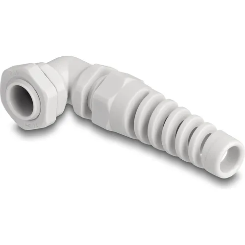 Delock Kabelverschraubung mit Zugentlastung 90° gewinkelt PG (60582)