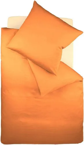 Fleuresse Colours Bettwäsche Uni-Mako-Satin terra 250 x 200 cm