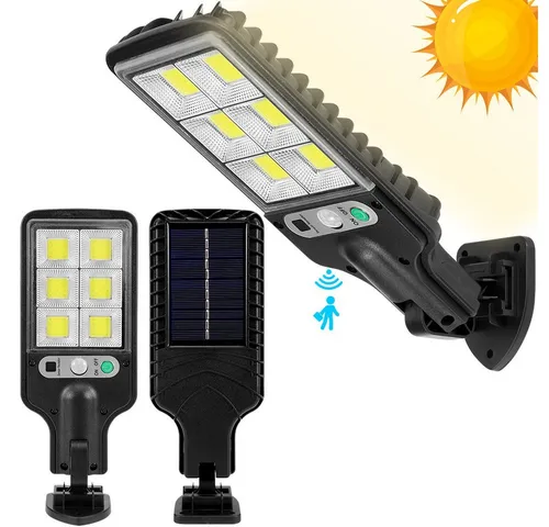 Rosnek LED Außen-Wandleuchte Solar, 3 Modi, Bewegungssensor, für den Außenbereich Terrasse, IP65 wasserdicht