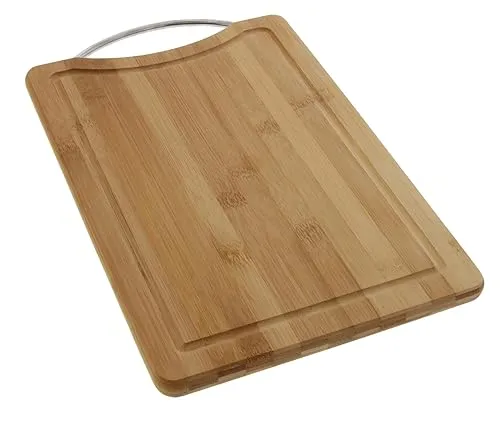 Holz Schneidebrett, Bambus, 20 x 30 cm, Folie