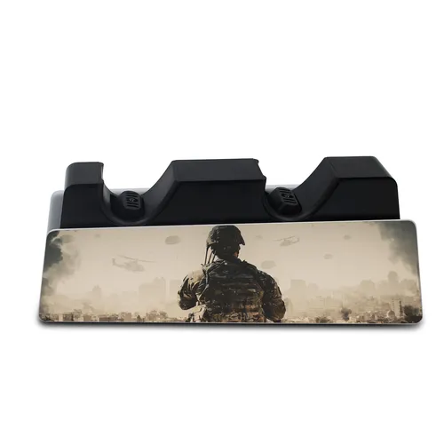 Schutzfolie Ladestation Aufkleber Gaming Design Folie Battlefield R142-21