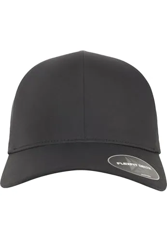 Flexfit Cap Delta Adjustable, Schwarz, Einheitsgröße - Die Flexfit Delta Cap aus wasserabweisendem Polyester schützt bei Sonne und Regen. Ihr nahtloses Design und antibakterielles Material machen sie ideal für Sport und Aktivitäten. Leicht waschbar und in verschiedenen Farben erhältlich.