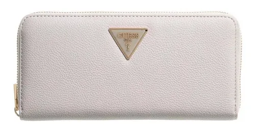 Guess Geldbörse SLG Large Zip Around Wallet in weiß von GUESS