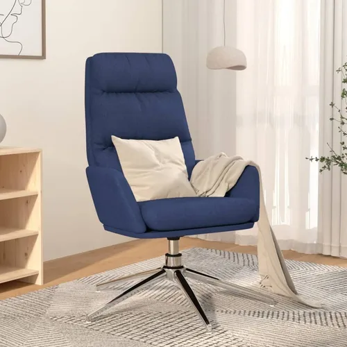 Maison Exclusive Relaxsessel Blau Stoff