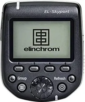 Elinchrom Transmitter PRO Datensender 200m schwarz - Lichttechnik mit großem Display und TTL-Blitzsteuerung, ideal für High-Speed-Synchronisation bis 1/8000s, kompatibel mit Elinchrom Blitzgeräten und Rotolight LED-Leuchten.