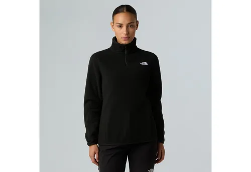 The North Face Women's Glacier Fleece 1/4 Zip Jacket in schwarz von The North Face