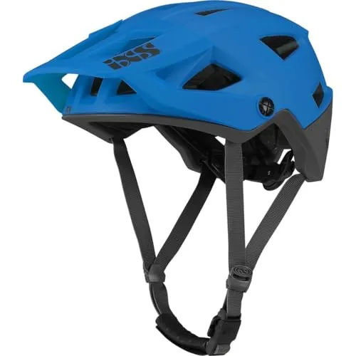 iXS Trigger AM MTB Helm - Blau - M/L - Fahrradhelme für Mountainbiker, mit optimalem Schutz und belüftetem Design für höchsten Komfort bei jeder Tour.