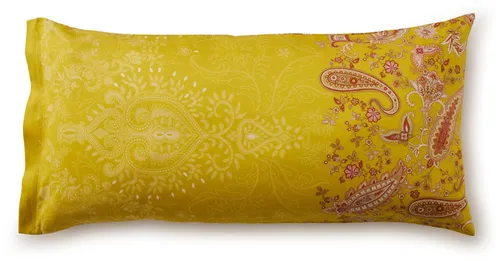 Bassetti Monnalisa Kissenhülle Bernstein 40 × 80 cm in orange von Bassetti