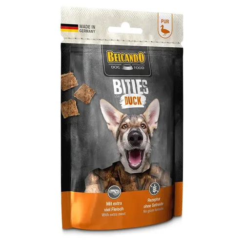 Belcando Hundeleckerli Bities Ente 90g (EUR 42,11 / kg) Hundesnack Getreidefrei