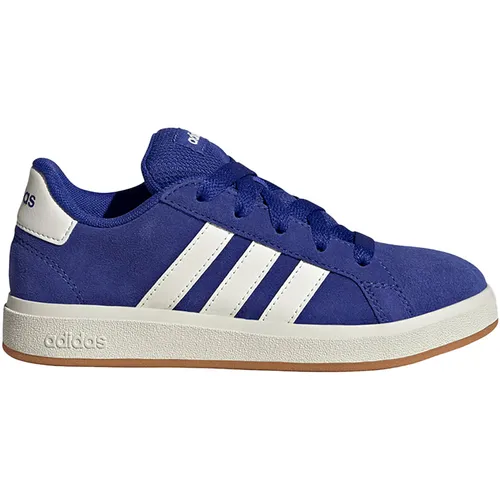 adidas GRAND COURT 00s K Kinderschuhe - Sneaker in Blau, ideal für modebewusste Mädchen. Bequem und stylisch, perfekt für den Alltag.