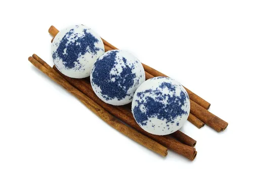 Nesbel Badebombe Lavendel mit Traubenkernöl 1 Stück 125 g