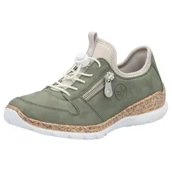 Rieker Damen Low-Top Sneaker N42G0 in beige von Rieker