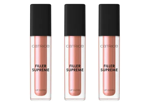 Catrice Lipgloss FILLER SUPREME LIP GLOSS, 3-tlg., für vollere Lippen und ein glänzendes Finish
