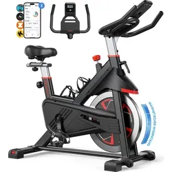 MERACH Heimtrainer 2025 – Magnetisches Fitnessbike mit APP