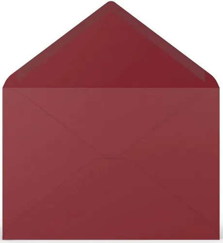 Rössler Briefumschlag Briefumschläge Coloretti VE=5 Stück C5 Rosso
