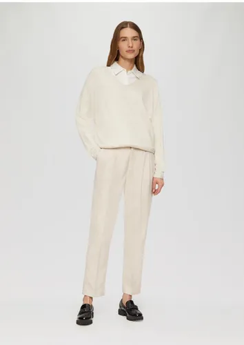 s.Oliver 7/8-Hose Twill-Hose mit Bundfalte Tape