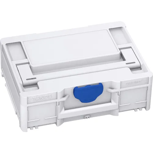Tanos Werkzeugkoffer Systainer³ M 137 – leer, lichtgrau, mobil - Werkzeugkoffer, handlich und stapelbar, ideal für sicheren Transport von Maschinen und Zubehör. Integrierbar in bott vario3 Fahrzeugeinrichtung.