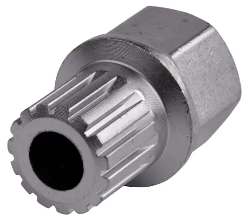 Supa-Tools Felgenschloss 60 T40004, 15 Kant 15 Zahn Steck Nuss für VW Seat