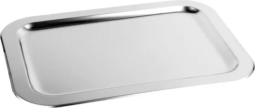 CHG Schlemmerplatte Edelstahl 0,4 mm, ca. 42 x 31 cm