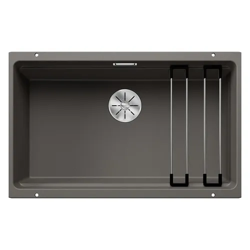 BLANCO ETAGON 700-U | Granitspüle aus SILGRANIT vulkangrau