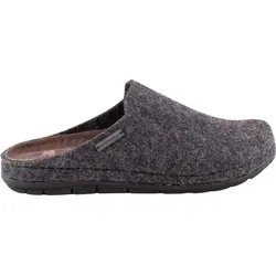 Shepherd Annsofie Pantoffeln - Leicht und Bequem, Dunkelgrau - Größe 42 - Die Shepherd Annsofie Pantoffeln bieten optimalen Halt und Komfort. Die Innensohle aus Leder mit Memory Foam passt sich der Fußform an, während die softe Gummisohle für ein angenehmes Tragegefühl sorgt.