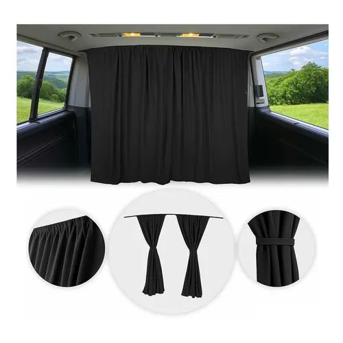 OMAC Autosonnenschutz Gardinen für VW T6 T6.1 - Genießen Sie mehr Privatsphäre und Komfort mit unseren eleganten Trennvorhängen für VW T6. Einfach zu installieren, bieten sie vielseitigen Sonnenschutz und verleihen Ihrem Fahrzeug eine persönliche Note.