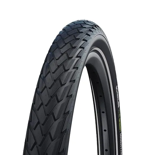 Schwalbe Marathon Perf Reifen 44-622 - Fahrradreifen mit GreenGuard & TwinSkin, bieten hervorragenden Pannenschutz und Langlebigkeit für sichere Fahrten.